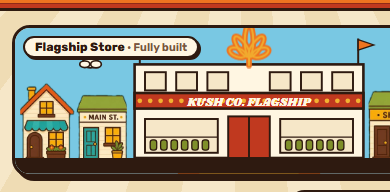 Kush Capitalist storefront scene
